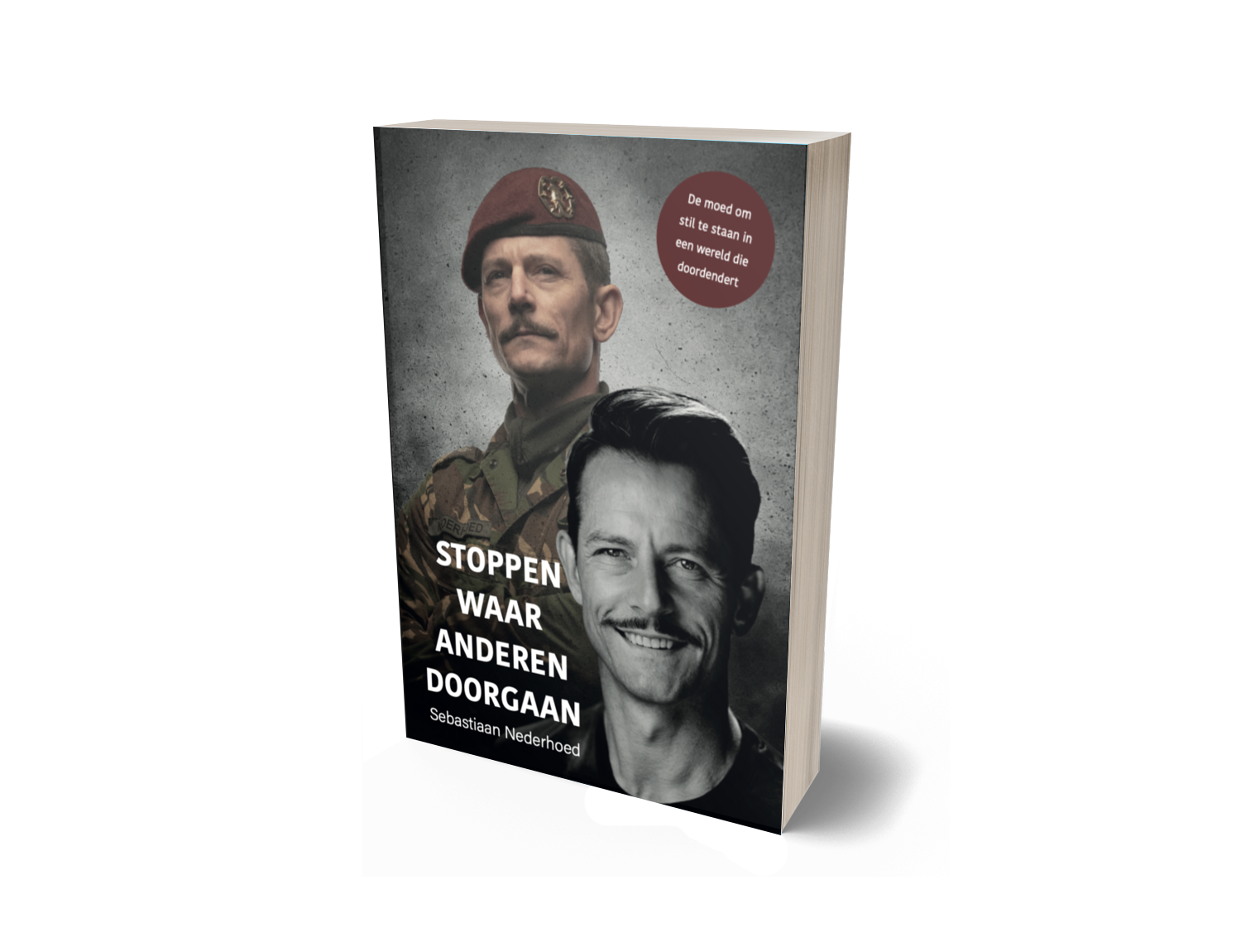 Boek Stoppen waar anderen doorgaan